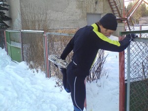 Kampara sildīšanās mēģinājums