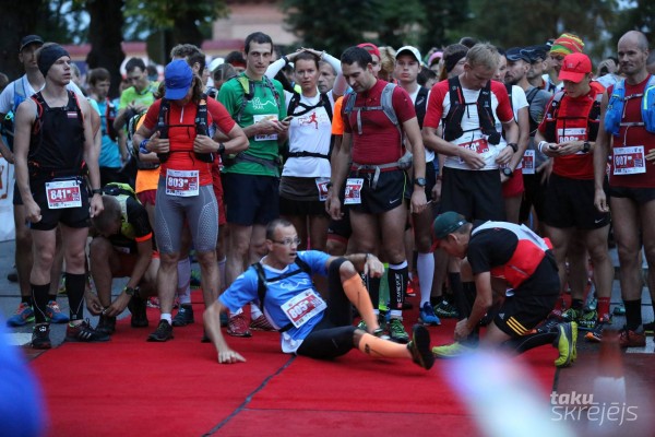 Modeļu parāde startā